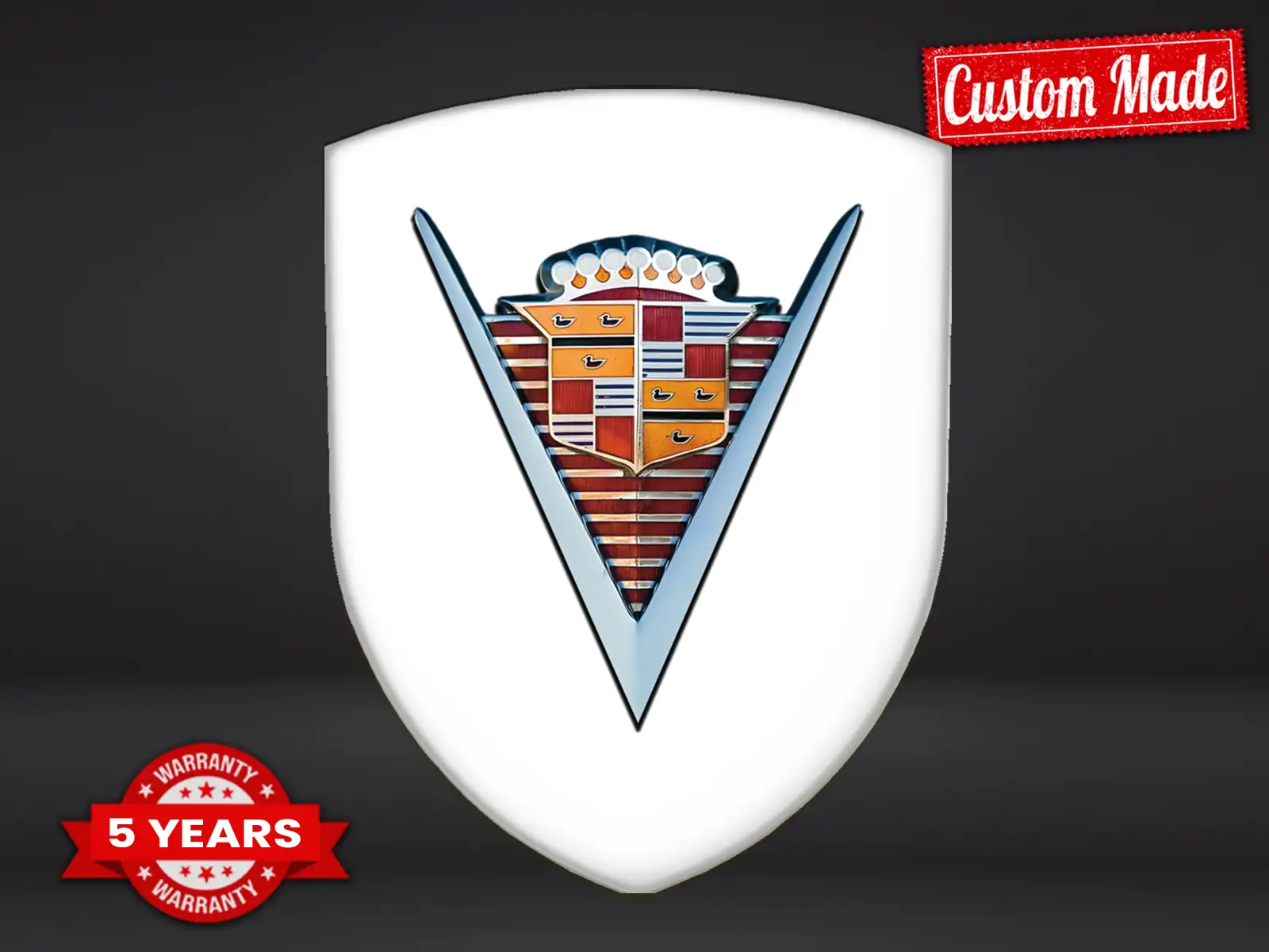 Cadillac Adesivi Logo Vinile Pro Max Resiliente Elegante Layout